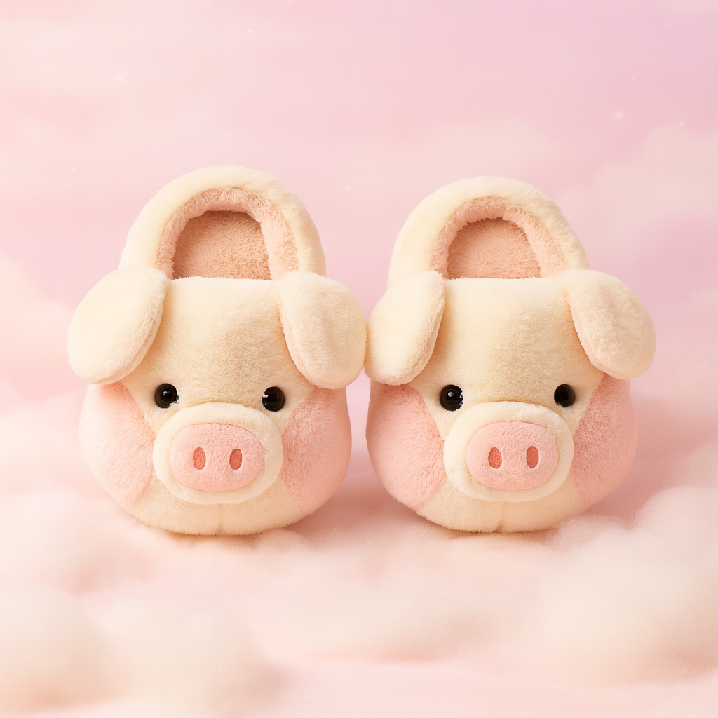 Paco & Peppa™ Handmade Piggy Slippers