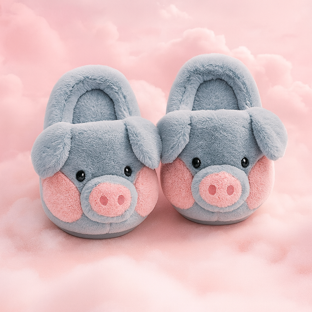 Paco & Peppa™ Handmade Piggy Slippers